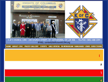 Tablet Screenshot of kofccouncil1394.org